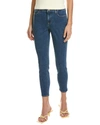 Nydj Petite Ami Skinny Batik Blue Jean In Blue