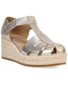 EILEEN FISHER TILLY LEATHER ESPADRILLE