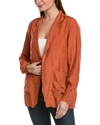 GO BY GO SILK GO> BY GOSILK GO CRINKLE CUT SILK JACKET