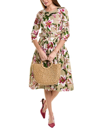 Samantha Sung Florence Midi Dress In Multi