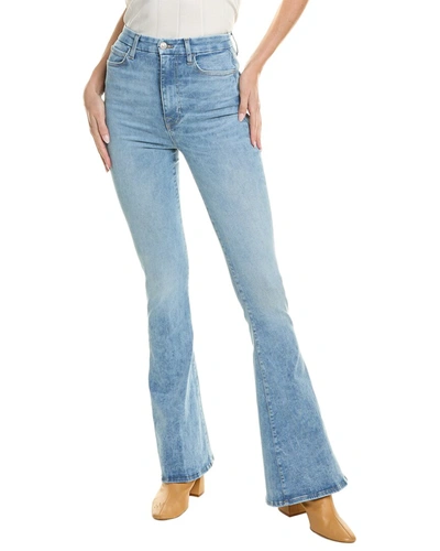 7 For All Mankind Ultra High Rise Skinny Flare Met Jean In Blue