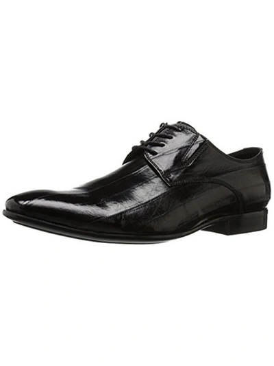 Kenneth Cole New York Mix-er Mens Leather Derby Oxfords In Black