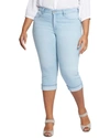 Nydj Plus Marilyn Brightside Crop Jean In Blue