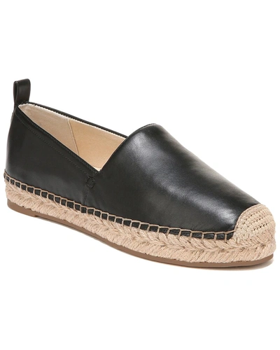 Sam Edelman Krista Leather Espadrille In Black