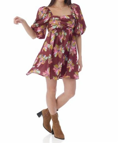 Crosby By Mollie Burch Hunter Dress In Gallery Floral In Multi