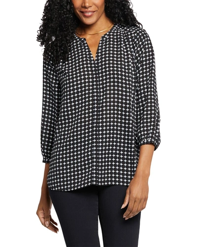 NYDJ PINTUCK BLOUSE