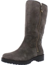 VIONIC MICA WOMENS SUEDE ROUND TOE MID-CALF BOOTS