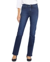 NYDJ PETITE SEAMLESS HIGH-RISE SLIM BOOTCUT MARVELOUS JEAN