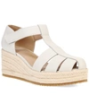 Eileen Fisher Tilly Jute Wedge Fisherman Sandal In Beige