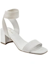 Bandolino Kindlie 2 Womens Faux Suede Ankle Strap Heels In Multi