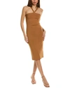 Equipment Appoline Dress In Almond In Brown