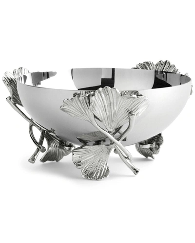 Michael Aram Ginkgo Small Bowl In Gray