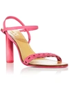 Rag & Bone Infinity Cylinder-heel Slingback Sandals In Pink
