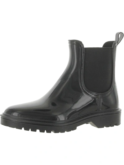 Inc Womens Waterproof Pull On Chelsea Boots In Black