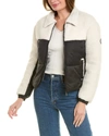 HURLEY CHELSEA CROPPED QUILTED JACKET