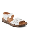 SPRING STEP SHOES NOCHELLA SANDALS IN WHITE