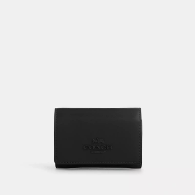 Coach Outlet Micro Wallet In Black