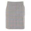 Golfino The Scarlata Skort In Mini Plaid, Tones Of Grayish Brown In Multi