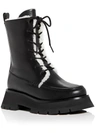 3.1 PHILLIP LIM / フィリップ リム KATE WOMENS FAUX LEATHER WARM MID-CALF BOOTS
