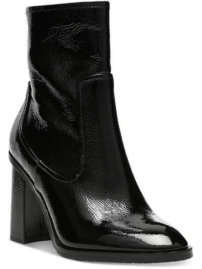 Donald J. Pliner Maymici Womens Patent Booties Ankle Boots In Black