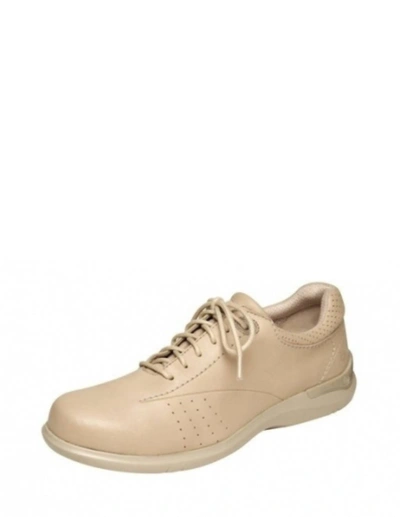 Aravon Farren Lace Up Shoes - Medium Width In Sand In Beige