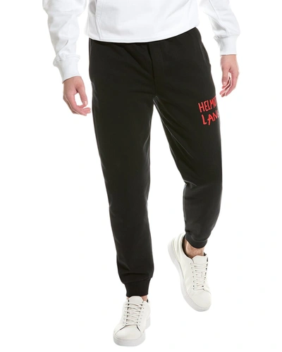 Helmut Lang Capsule 2 Cotton Jogger Sweatpants In Black