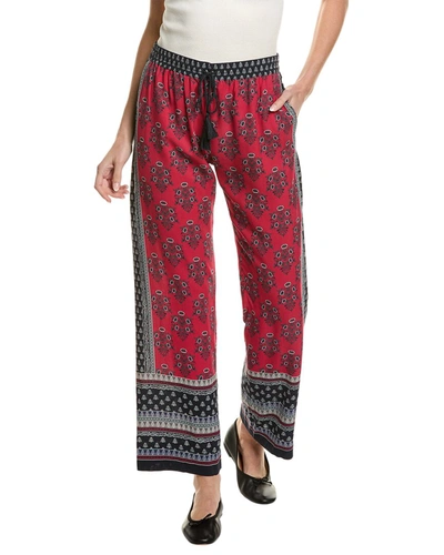 Go By Go Silk Go> By Gosilk Wide Angle Silk Pant In Red