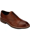 KENNETH COLE REACTION KLAY FLEX MENS LEATHER LACE-UP CAP TOE OXFORDS