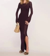 Heartloom Monroe Maxi Dress In Coco In Red