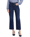 Nydj High Waist Ankle Relaxed Straight Leg Jeans In Blue