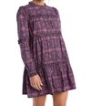 Allison New York Sandra Dress In Plum Kaleidoscope In Multi