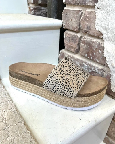 Dirty Laundry Pippa Cheetah Slide In Brown