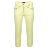 Golfino Women's Under The Sea Capri Pant In Yellow In Yellow