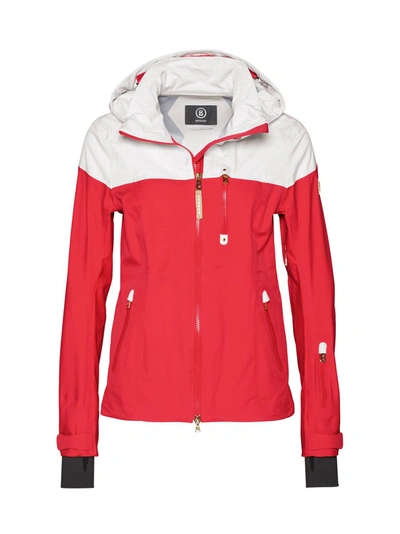 Bogner Nela-t Ski Jacket In Hot Red