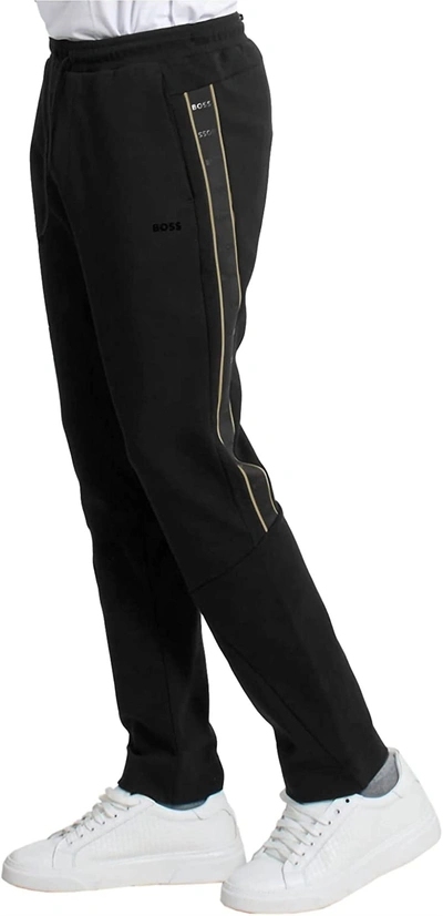 Hugo Boss Men's - Hadim Side Taping Logo Track Pants Jogger In Black