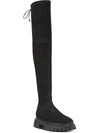 STUART WEITZMAN BEDFORDLAND BOOT WOMENS LEATHER TALL KNEE-HIGH BOOTS