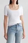MELROSE AND MARKET BABY SCOOP NECK T-SHIRT