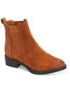 Gentle Souls By Kenneth Cole Benton Womens Leather Ankle Chelsea Boots In Luggage