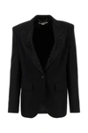 Stella Mccartney Stella Mc Cartney Black Wool Blazer In Black