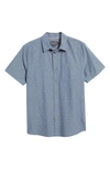 PENDLETON COLFAX DIAMOND DOBBY SHORT SLEEVE BUTTON-UP SHIRT