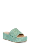 SAINT G BETTA PLATFORM WEDGE SLIDE SANDAL