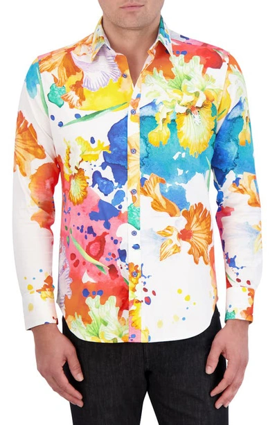 Robert Graham Sorrentine Long Sleeve Button Down Shirt In Multi