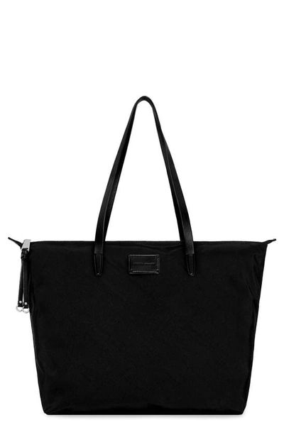 Rebecca Minkoff Nolita Zip Nylon Tote Bag In Black