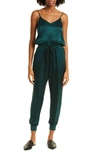 ATM ANTHONY THOMAS MELILLO SILK CAMISOLE JUMPSUIT