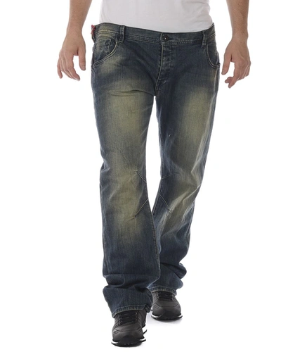 Armani Jeans Logo Jeans In Navy