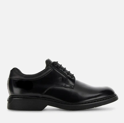 Hogan Flat Shoes In Black