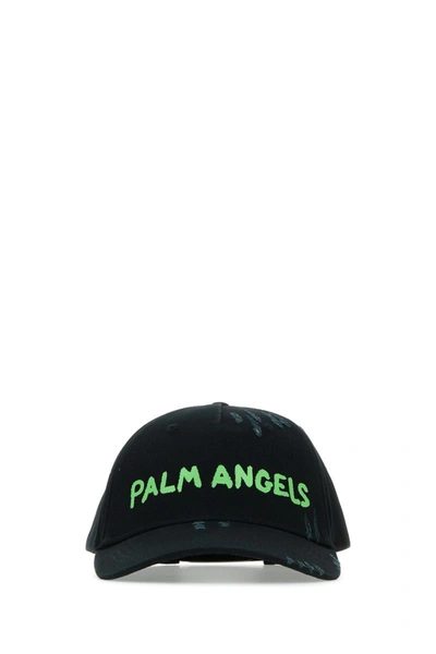 Palm Angels Hats In Black Gree