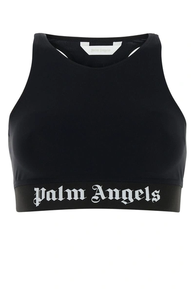 Palm Angels Shirts In Blackwhit