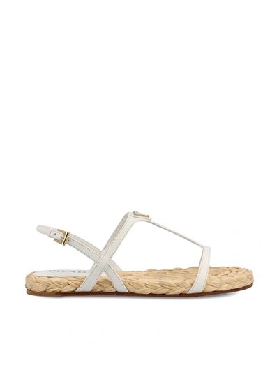 Prada Sandals In White