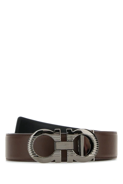 Ferragamo Salvatore  Belt In Cocoabrownnero